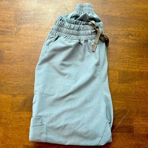 Figs gray technical collection joggers. XL petite